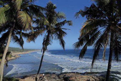 Im Manaltheeram wohnen Sie direkt am Strand von Kerala