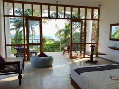 Zimmer des Sithnara Ayurveda Resorts auf Sri Lanka