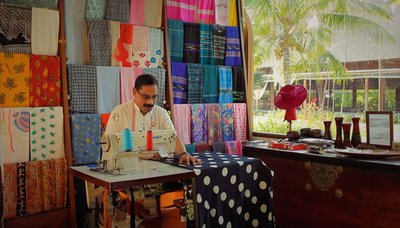 Lassen Sie sich Ihr Urlaubsandenken in der Schneiderei anfertigen