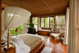 Wachen Sie mit dem Gesang der Vögel in Ihrem Zimmer im Como Shambhala am Morgen auf Wachen Sie mit dem Gesang der Vögel in Ihrem Zimmer im Como Shambhala am Morgen auf
