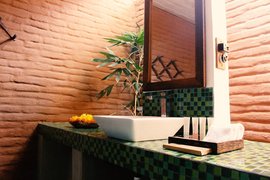 Die Badezimmer mit Liebe zum Detail im Ayurvie Sigiriya