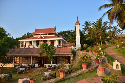 Genießen Sie die romantische Abendstimmung im Bethsaida Hermitage