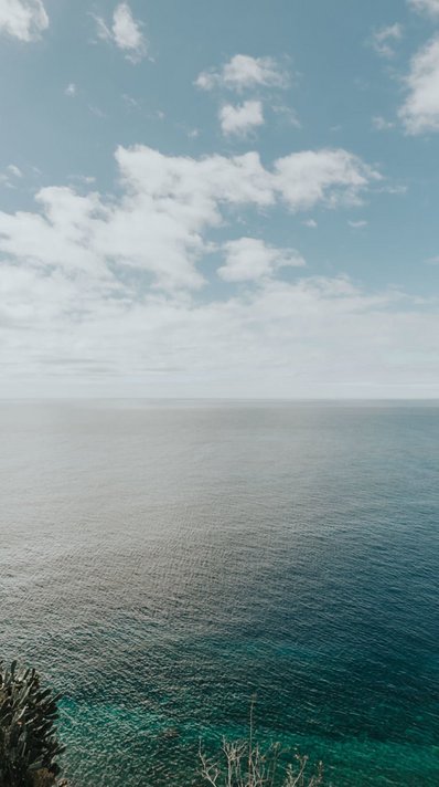 Der Ausblick vom Alpino Atlantico auf den Atlantik ist beruhigend und inspirierend zugleich