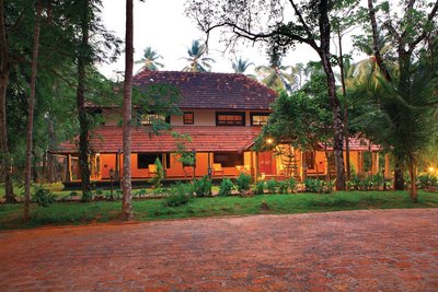 Das Poovar Island Resort in Kerala bietet Ayurveda-Kuren an
