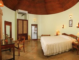 Die Zimmer im Garden Cottage sind traditionell und geschmackvoll eingerichtet