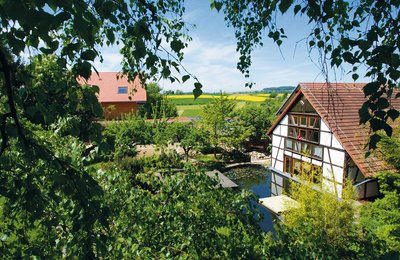 Idyllisch in die Natur eingebettet liegt das Rosenberg Gesundheits- und Kurzentrum in Birstein