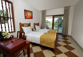 Vom Beach View Deluxe Zimmer haben Sie einen wunderschönen Blick auf den Strand