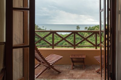 In der Deluxe-Kategorie genießen Sie meist einen weiten Blick über das Meer