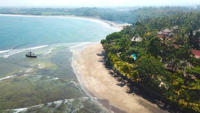 Freuen Sie sich auf lange Sandstrände auf Bali 