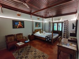 Schlafzimmer in der Superior Deluxe Villa