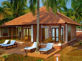 In der Deluxe Twin Villa erwartet Sie eine eigene Veranda mit Sitzgelegenheiten