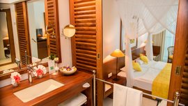 Luxeriöse Einrichtung im Superior Zimmer Luxeriöse Einrichtung im Superior Zimmer