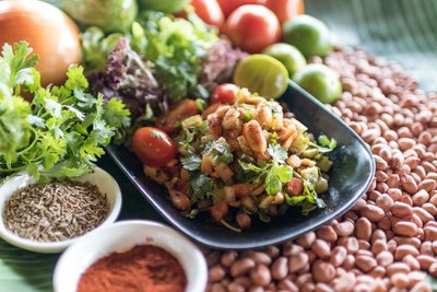 Frische und gesunde Gerichte