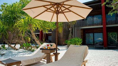 Von Ihrer Terrasse aus sind es nur wenige Schritte bis zum Meer