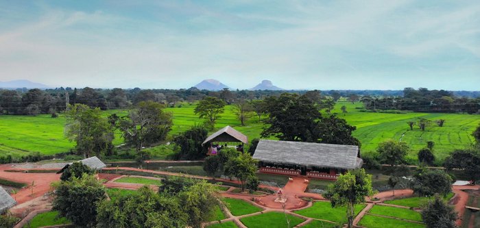 Ayurveda Resort in der grünen Landschaft Sri Lankas