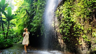 Wanderungen vorbei an kühlenden Wasserfällen Wanderungen vorbei an kühlenden Wasserfällen