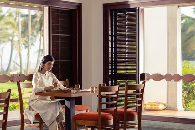 Genießen Sie Ihre Mahlzeiten mit Blick ins Grüne