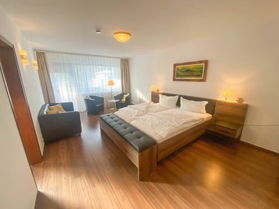 Das Komfort Plus Doppelzimmer im Sathya Ayurveda Hotel