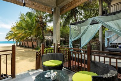 Ihre private Terrasse in der Ocean Suite lädt zum Entspannen ein