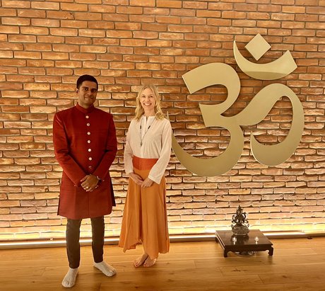 Dr. Vignesh und Katharina Hegemann