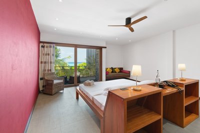 Gemütlich und hell sind die "Ocean View Rooms"