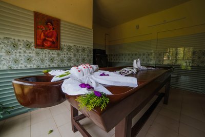 Lassen Sie sich auf Ihrer Ayurveda Reise im Athreya verwöhnen und genießen Sie eine entspannte Kur