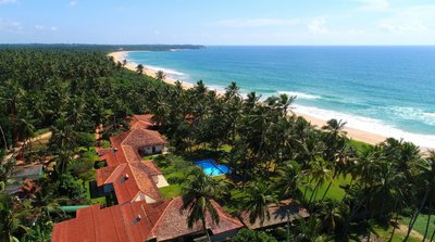  Genießen Sie den Strand der Lotus Villa auf Sri Lanka 