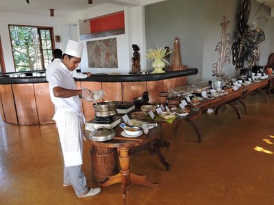 Genießen Sie das köstliche ayurvedische Essen im Barberyn Beach Resort