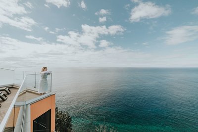 Der Ausblick vom Alpino Atlantico auf den Atlantik ist beruhigend und inspirierend zugleich