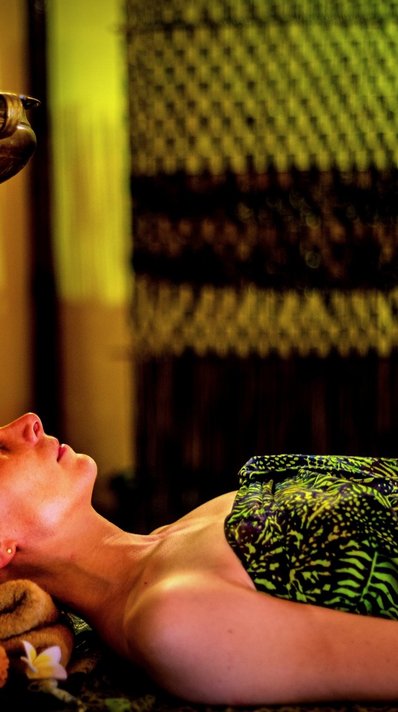 Der ayurvedische Stirnölguss - einfach eine Wohltat!