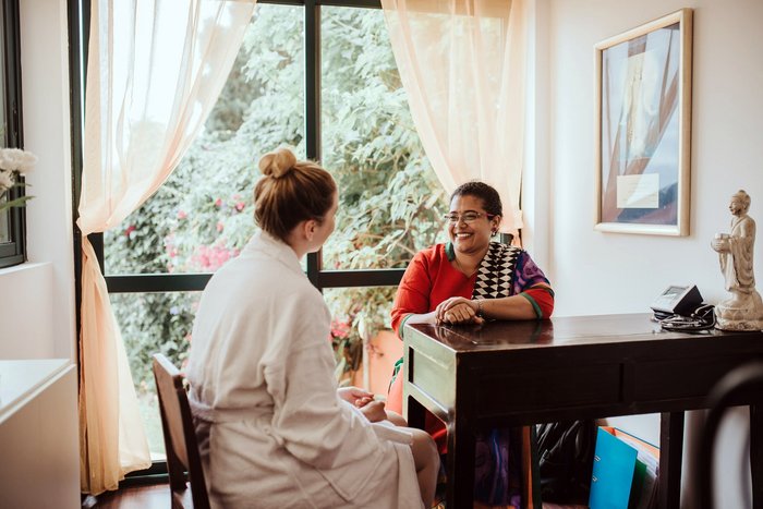 Ärztliche Konsultation im Ayurveda Hotel Alpino Atlantico 