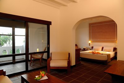 Genießen Sie die gemütliche Atmosphäre in den geschmackvoll eingerichteten Zimmer im Maha Gedara