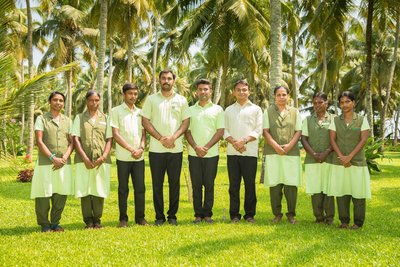 Das Team des Sitaram Beach Retreats sorgt dafür, dass Sie Ihren Aufenthalt in vollen Zügen genießen können 