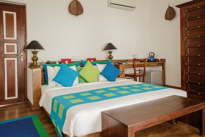 Zimmer in erfrischenden Farben und mit modernem Komfort erwarten Sie im Thaulle Resort
